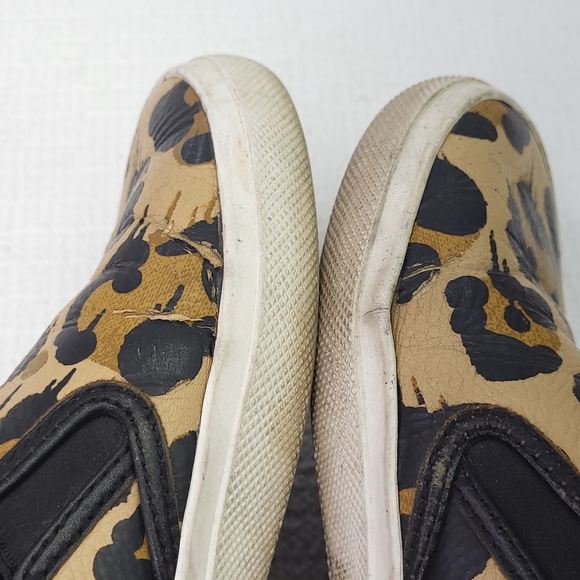 Coach Chrissy Leopard Print Loafers Slip On Leather Desginer Flats Shoes Sz 6.5 - Picture 8 of 8